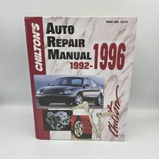 Chilton's 7916 Auto Repair Manual 1992-1996 Domestic US Canadian Models Hardcove picture