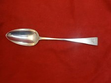 Antique Monogrammed Sterling Silver Platter Spoon London 1816 to 1817 (8506) picture