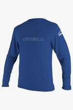 O'Neill Basic Skins Long Sleeve Rash Tee - Men's - Large / Pacific picture