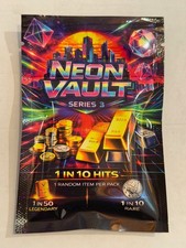 Neon Vault Mystery Pack 1/10 Odds Coin Gold  Silver Oz like Horizon Vaultbox picture