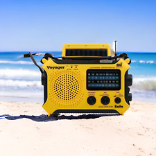 Used Kaito KA500 AM FM Shortwave Solar Crank Emergency Weather Alert Radio picture