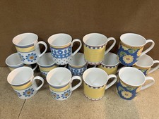 Set Of 13 Villeroy & Boch Twist Mugs Anna Clea Dora Bea Discontinued China M15 picture