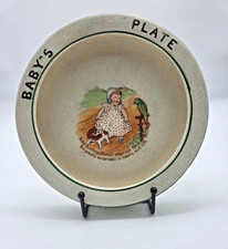 Antique Roseville Pottery Creamware Juvenile 