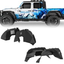 Fit 20-26 Jeep Gladiator JT 4* Front & Rear Inner Fender Liner Wheel Well Guard picture