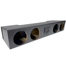 2019-2024 Dodge Ram 1500 Crew Cab Sub Box 4x8” Subwoofer Enclosure Ported picture