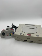 Sega Saturn White Console HST-3220 RETRO Japanese Version Tested picture