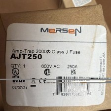 New Mersen Ferraz Shawmut Amp-Trap AJT250 250 Amp 600V AC Class J Indicator Fuse picture