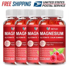 Vitamatic Magnesium Glycinate Gummies 600mg per Serving -60/240 Vegan Gummies US picture