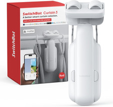 SwitchBot 2025 Automatic Curtain Opener 3 Rod-Bluetooth Remote Control, WiFi&APP picture