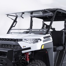 3-in-1 Flip Windshield for Polaris Ranger XP 900/1000/ Crew XP 1000 Front Window picture