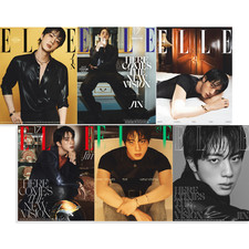 BTS JIN - ELLE Korea August 2026 Magazine Cover Ver. A to F Choice picture
