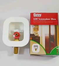 Oatey 12K Quarter Turn Ball Valve Pex Ice Maker Outlet Box picture