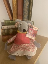 Rare vintage Bagpuss Lizzie Mouse singing plush toy Collectable  picture