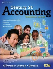 Century 21 Accounting: Multicolumn Journal (Accounting I) - Hardcover - GOOD picture