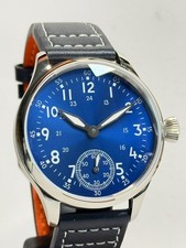 Pike Watches Handmade Pilot's Watch 41mm, Precise Manual Wind Movement, Warranty picture