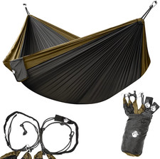 Legit Camping Hammock Mosquito Bug Net/Fly Black 11 Feet Lightweight Camping picture
