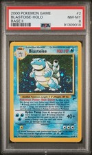 Blastoise 002/102 2000 Pokémon Base Set 2 Holo PSA 8 *SWIRL picture