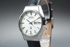 Vintage [Near MINT] Seiko King Quartz 0853-8025 Silver Men's Watch From JAPAN picture
