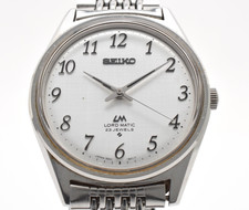 [EXC+5] Vintage SEIKO Lord Matic 5601-9000 36mm Silver AT Mens Watch Japan picture