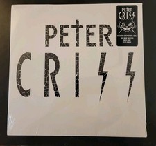 PETER CRISS 2025 SELF TITLED LP WHITE VINYL ALBUM KISS NEW SEALED CATMAN  picture