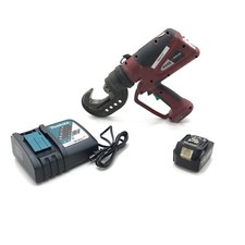 Burndy PAT444S Patriot 11-Ton Dieless Hydraulic Crimper w Battery Pack & Charger picture