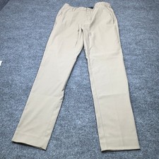 BYLT Executive Pant Mens 32x30 Beige Stretch Chino Trousers Commuter Trousers picture