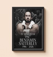 NEW Benjamin Satterley PAC 1986-2026 poster, Memorial Photo Wall Art picture