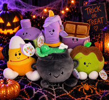 Target GiggleScape Plush Lot of 6 Halloween 2025 NWT Potion Candle Candy etc picture