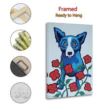 Blue Dog George Rodrigue Home Decoration Poster picture