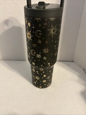 Hydrojug Witchcraft 32 OZ Sport Traveler Halloween sun moon tarot card evil eye picture