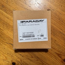*NEW* Faraday 8703 500-033360FA Dual Module for Contact Devices BRAND NEW IN BOX picture