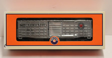LIONEL 6-81007 SEABOARD AIR LINE SAL Waffle Side Boxcar 25335 O-Gauge Silver/Blk picture