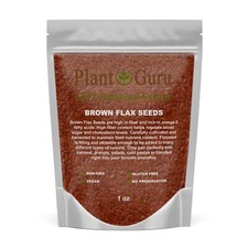Brown Flax Seeds Whole Grain Seed Flaxseed NON GMO Linseed  1 oz to 20 lbs. Bulk picture