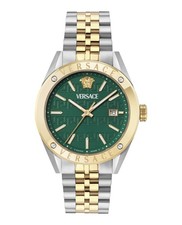 Versace Athletic Men’s Watch, Swiss Made Luxury Designer Watch with Green picture
