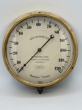 Antique Burmeister & Wain Rör-Manometer. From late 19th Century picture