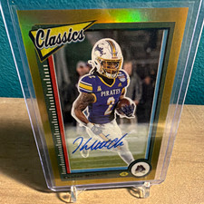 Panini 2023 Chronicles Draft Picks Keaton Mitchell RC  Auto #22   Serial #08/10 picture
