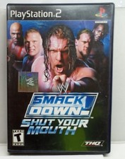 WWE SmackDown Shut Your Mouth (PlayStation 2, 2002) Complete Tested Working picture