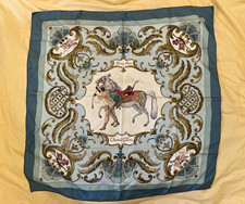 Hermes Silk Scarf Cheval Turc Carre 90 Christiane Vauzelles Turkish Horse picture