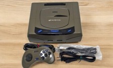 Sega Saturn HST-3200 3210 Gray Console Japanese System set tested working picture