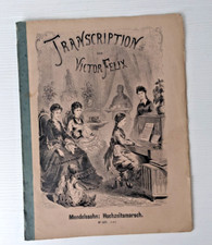 antique music Transcription Victor Felix Mendelssohn Wedding March German No827 picture