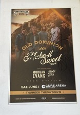Old Dominion Make It Sweet Tour Autographed Signed picture