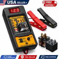12V 24V Automotive Relay Tester – Universal Electronic Relay Diagnostic Tool picture