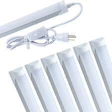 4FT 6 Pack LED Shop Light T5 T8 Linkable Ceiling Tube Fixture 24W Daylight 6000K picture