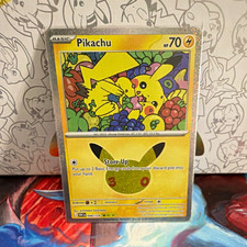 The Pokémon Company Pokémon TCG Pikachu 30th anniversary picture