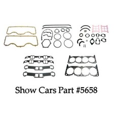 BEST BRAND CHEVY 58 62 63 64 65 348 409 HIGH PERF ENGINE REBUILT GASKET SET KIT picture