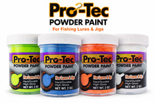 Pro-Tec Powder Paint 2oz Fishing Jig Lure Paint Multiple Colors Durable Finish picture
