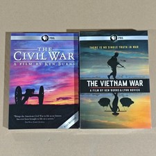 Ken Burns Documentary Collection The Civil War The Vietnam War DVD Set Region 1 picture