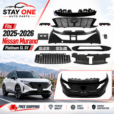 Fits 2025-2026 Nissan Murano Platinum SL SV Front Bumper Cover Kit 62310-7BA0A picture