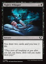 Night's Whisper 85 C Normal EOC MTG NM picture