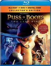 Puss in Boots The Last Wish Blu-ray Antonio Banderas NEW picture